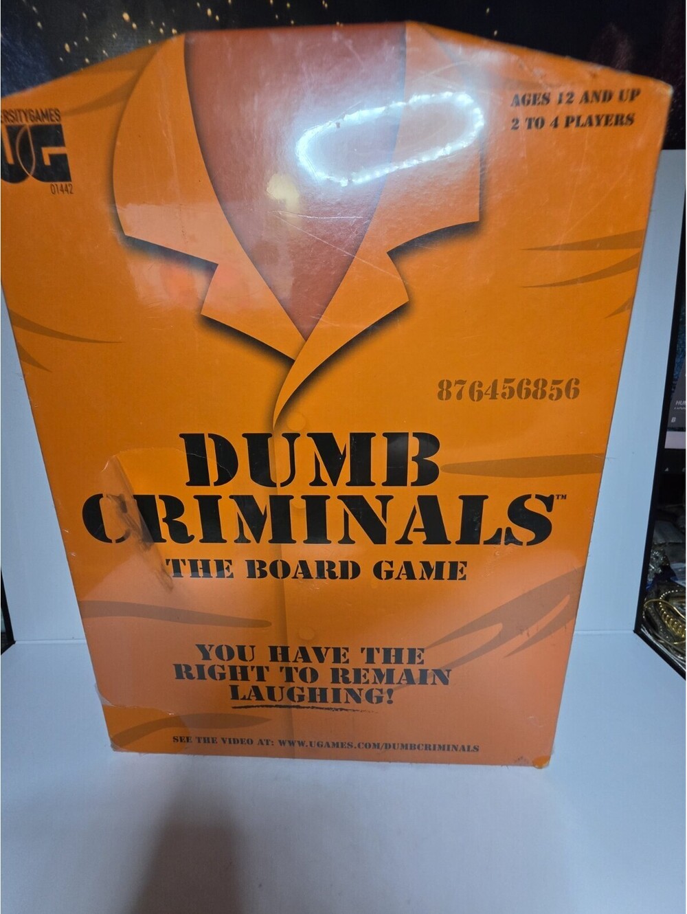 University Games Dumb Criminals The Board Game New SEALED
